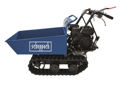 Scheppach DP 4500 - pásový přepravník 400 kg s mechanickým sklápěním korby