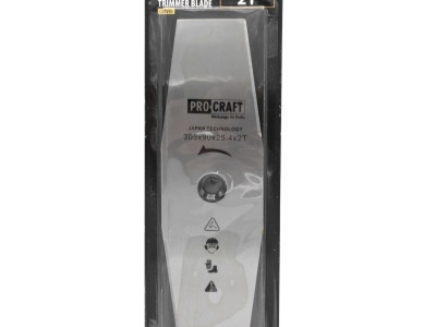 Nůž křovinořezu (305*90*25.4) 2T (nerez) PROCRAFT