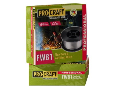 Trubičkový svařovací drát flux Procraft FW81