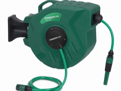 POW61036 - Zahradní hadice s aut. navíjením 20 plus 2m 8x12mm