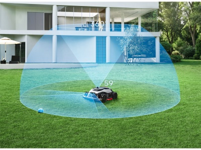 DREAME A3 AWD Pro 2500 - bezdrátová robotická sekačka ( 2500 m2 ) s pohonem všech kol