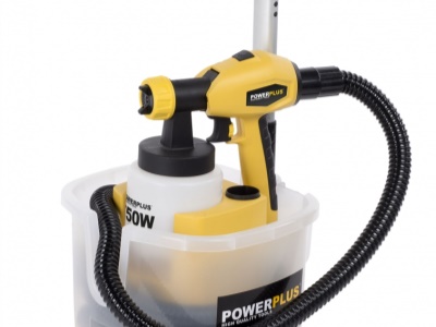 POWX358 - Stříkací pistole 750W  plus  přepravní vozík