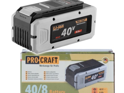 Baterie akumulátorová 40V Li-ion, 8000mAh Procraft 40/8