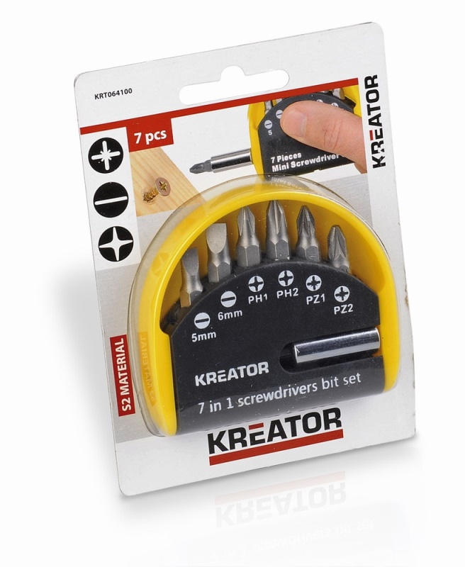 KRT064100 - Sada bitů 7 ks PZ/FL/PH