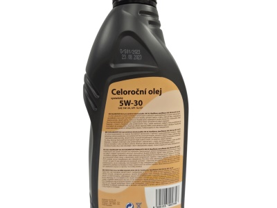 Riwall PRO Celoroční olej pro extrémní zimní použití - 1 l (SAE 5W-30)