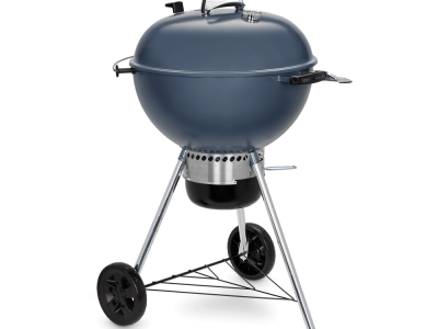 Gril Weber Master-Touch GBS C-5750 na dřevěné uhlí, 57 cm, šedo-modrá