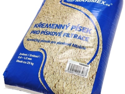 Náplň písková bal. 25 kg