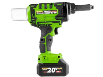 Aku nýtovací pistole Procraft PRG20