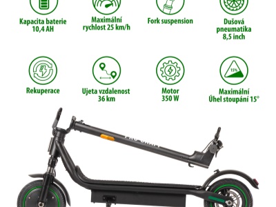 Elektrokoloběžka Procraft DS350S