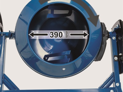 Scheppach MIX 180 - stavební míchačka na beton 180 l