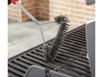 Weber Třístranný kartáč na čištění roštů, 46 cm