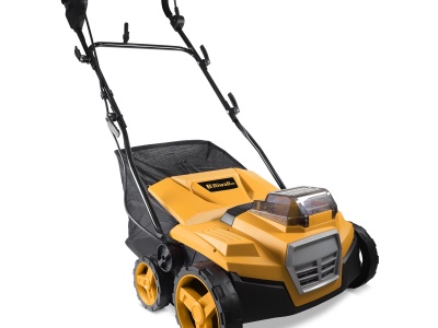 Riwall PRO RAV 3820i - aku travní provzdušňovač 2x20 V (bez baterie a nabíječky)