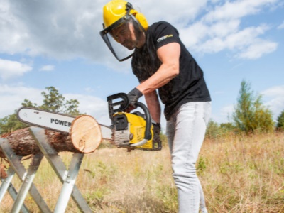POWXG10231 - Benzinová řetězová pila 50,4 cc 500mm