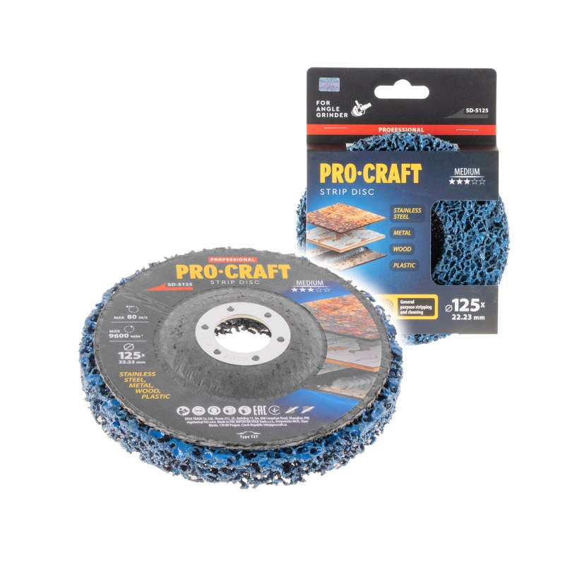 Kotouč brusný Clean & Strip Procraft SD-S125