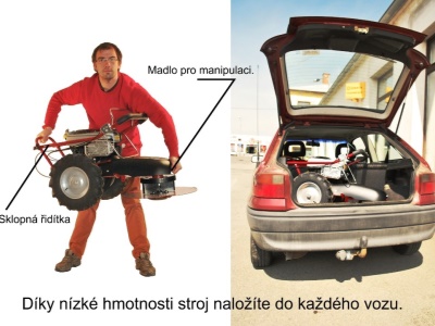 Bubnová sekačka Tekton L196