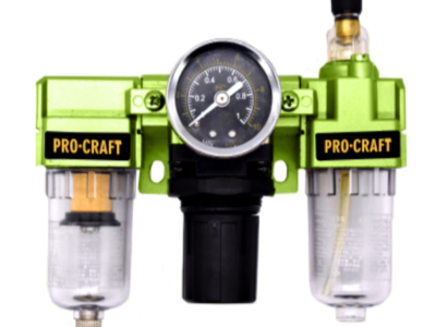 Regulátor tlaku se vzduchovým a olejovým filtrem Procraft FU02