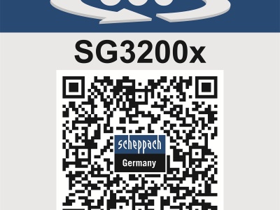 Scheppach SG 3200x - Rámová elektrocentrála 2800 W s regulací AVR