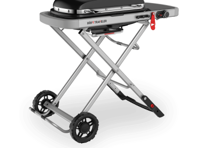 Plynový gril Weber Traveler, černý