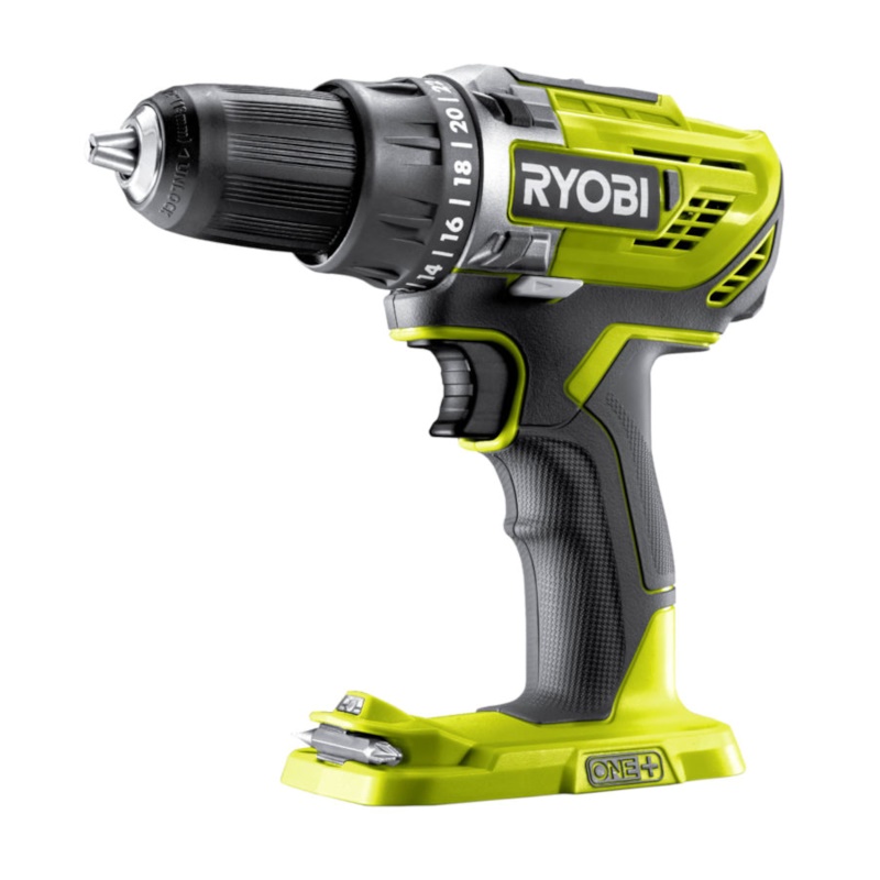 RYOBI R18DD3-0 - aku 18 V vrtací šroubovák ONE+ (bez baterie a nabíječky)
