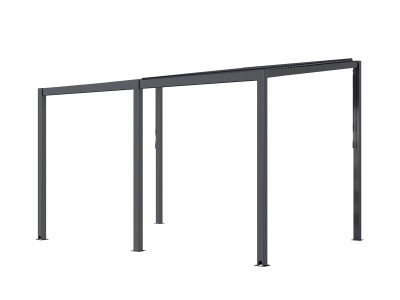 Riwall PRO RMBP 13 x 10 Anthracite - bioklimatická pergola ( 4 x 3 m )