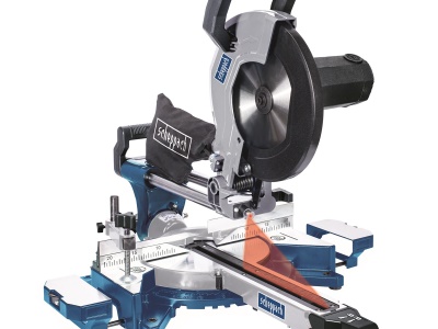 Scheppach HM 110 MP - dvourychlostní multifunkční pokosová pila s potahem a laserem