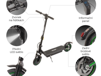 Elektrokoloběžka Procraft DS350S