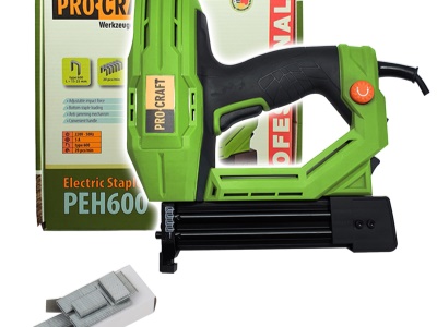 Elektrická sponkovací pistole , PEH600 PROCRAFT