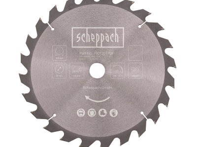 Scheppach pilový kotouč na dřevo, TCT pr. 305/30, 24 zubů