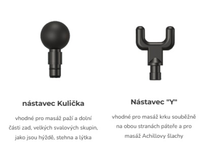 GLOX750S - Masážní pistole