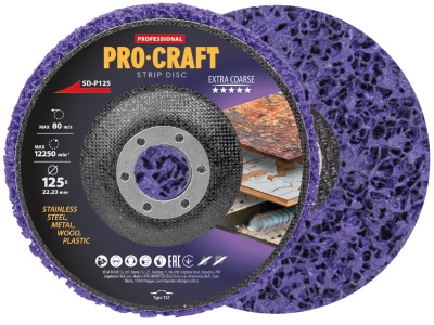 Kotouč brusný Clean & Strip Procraft SD-P125