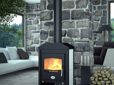 HS Flamingo VEGA bílá (bianco) - krbová kamna