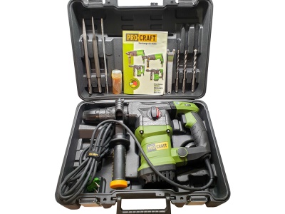Kombinované vrtací a sekací kladivo SDS Plus Procraft BH1500E