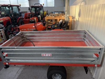 Hydraulicky sklopný vozík za malotraktor HT15