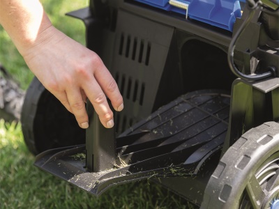 Scheppach BC-MP380-X-SET XL2 - 2x20 V IXES aku sekačka 4v1 s bezuhlíkovým motorem + 2x 4Ah baterie + duální nabíječka 4,5 A