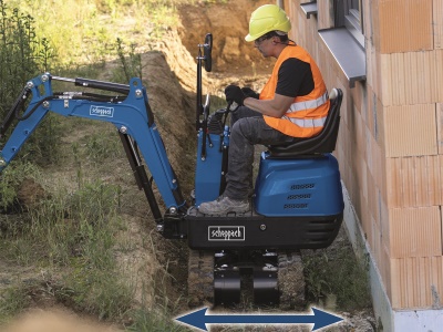 Scheppach EXC 815 - Minibagr