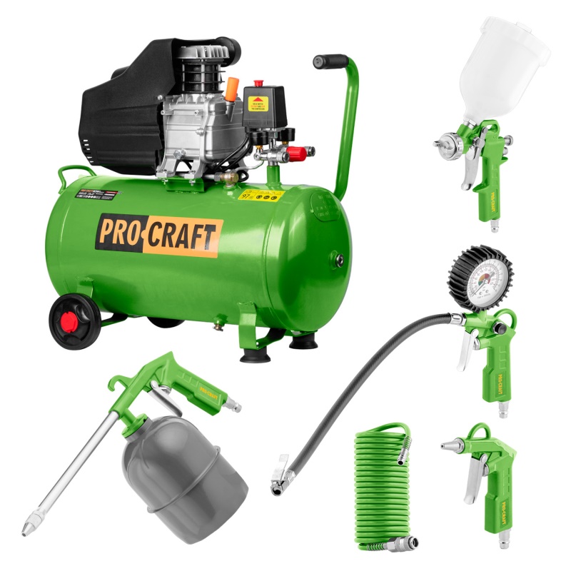 Kompresor Procraft AC50 + sada příslušenství