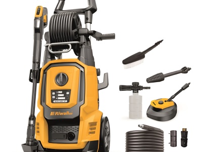 Riwall PRO REPW 180 RC SET - Elektrická tlaková myčka 180 barů s dálkovým ovládáním a příslušenstvím
