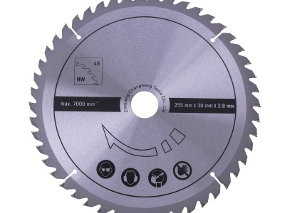 Scheppach Pilový kotouč TCT ( 255 x 30 x 2,8 mm, 48 Z ) - pro HS 105 / HM 254