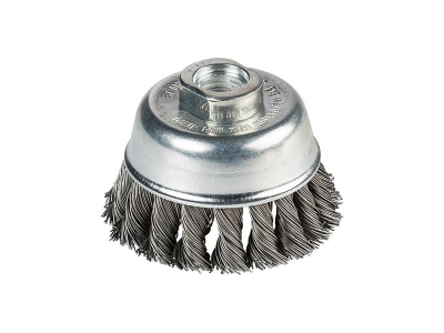 DWT Copánkový ocelový kartáč pr. 100 mm na úhlové brusky