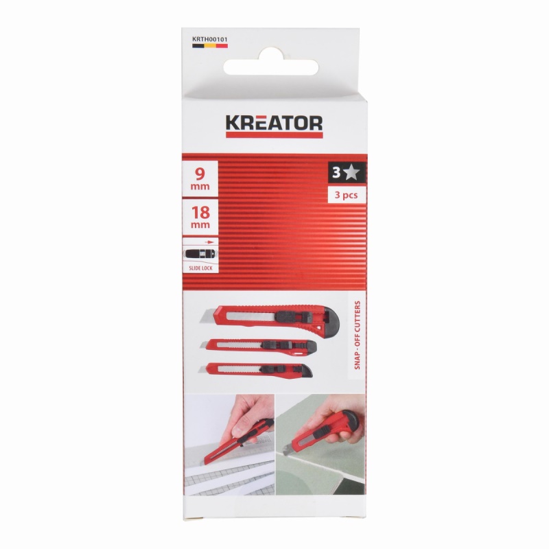 KRTH00101 - Sada 3ks odlamovacích nožů