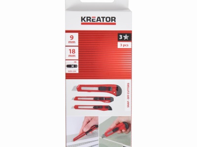 KRTH00101 - Sada 3ks odlamovacích nožů