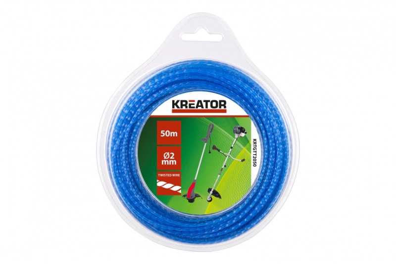 KRTGTT2050 - Struna kroucená 2 mm x 50 m