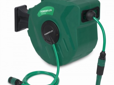 POW61036 - Zahradní hadice s aut. navíjením 20 plus 2m 8x12mm