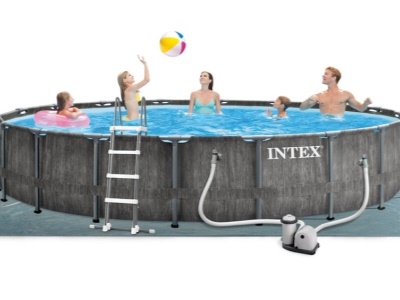 Bazén Florida Premium Greywood PRISM 5,49x1,22 m + filtrace a příslušenství