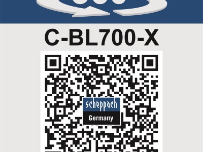 Scheppach C-BL700-X - aku 20 V IXES foukač (bez baterie a nabíječky)