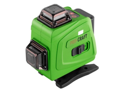 Laser zelený liniový, křížový samonivelační Procraft LE-4G