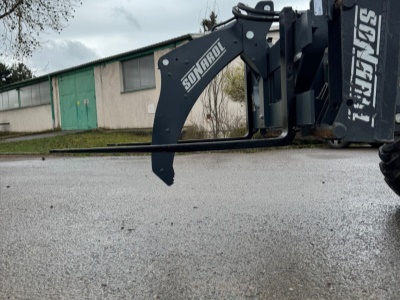 Paletizační vidle malé WPM SNR 1000 + hydr. přidržovač klád