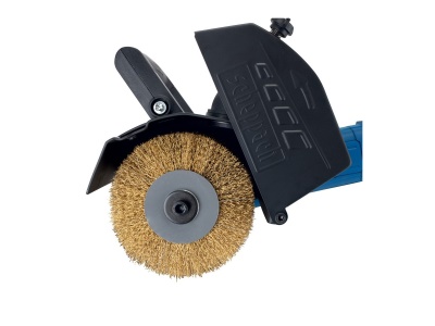 Scheppach MRS 1300 - kartáčová / renovační bruska + nylonový a smirkový kartáč K80