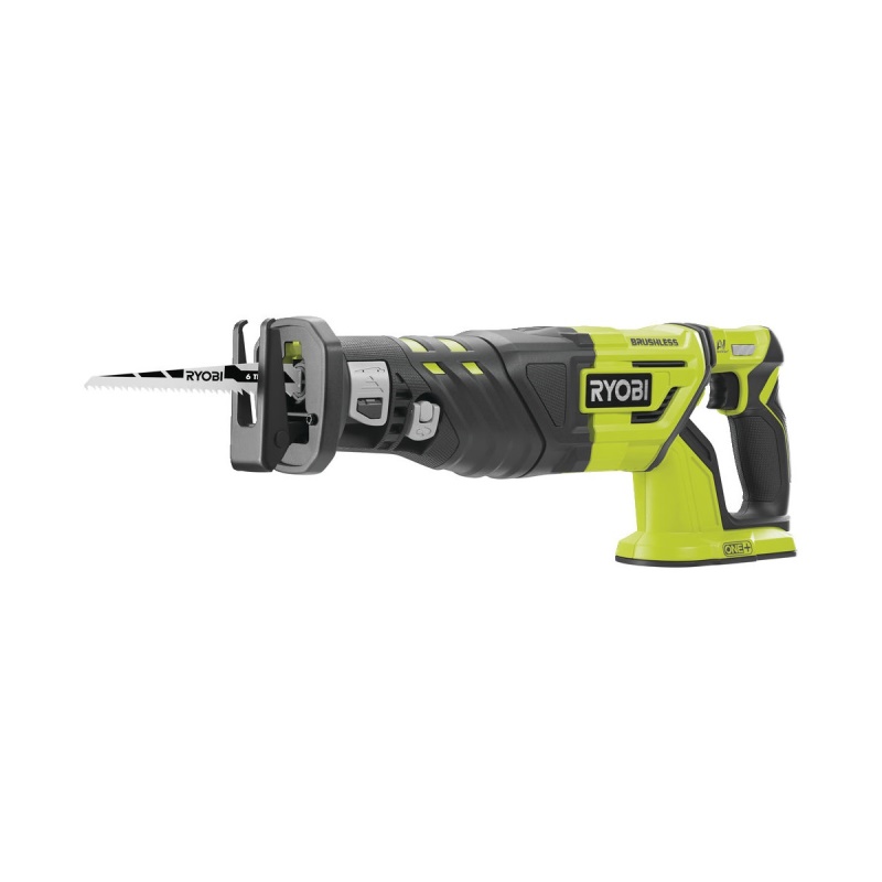 Ryobi R18RS7-0 - aku 18 V bezuhlíková šavlová pila ONE+ (bez baterie a nabíječky)