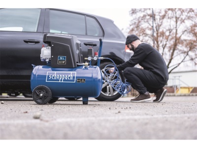 Scheppach HC 65 - olejový kompresor 50 l